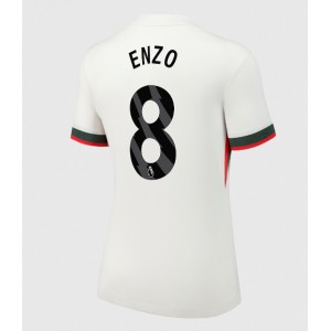 Fotbalové Dres Chelsea Enzo Fernandez #8 Dámské Venkovní Oblečení 2025-26 Krátký Rukáv